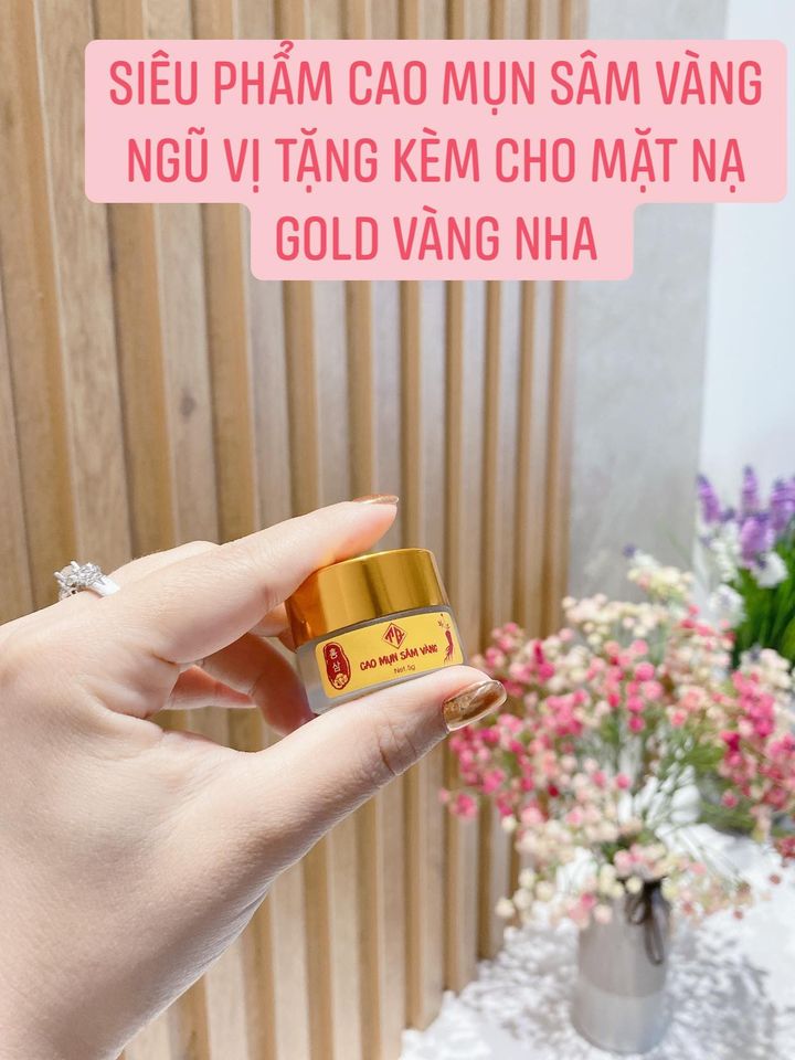 CAO MỤN SÂM VÀNG [MUA 1 NẠ ĐƯỢC TẶNG 1 CAO MỤN SÂM VÀNG]