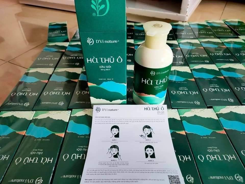 Dầu Gội Hà Thủ Ô Trị Rụng Tóc, Kích Thích Mọc Tóc