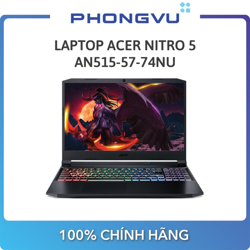 Bảng giá Laptop Acer Nitro 5 AN515-57-74NU (NH.QD9SV.001) (i7-11800H) (Đen) - Bảo hành 12 tháng Phong Vũ