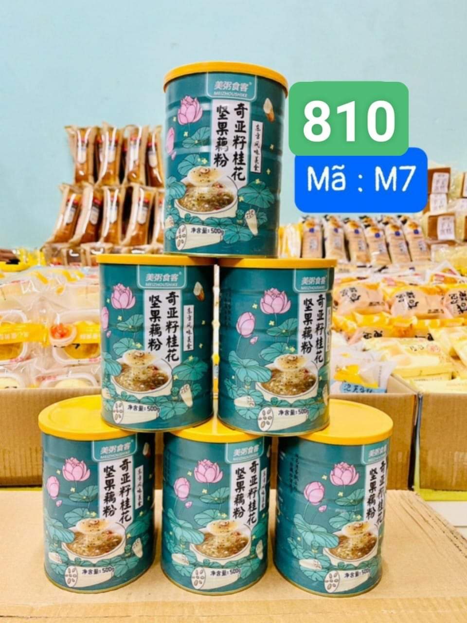 BỘT SEN LÝ TỬ THẤT HŨ 500GR