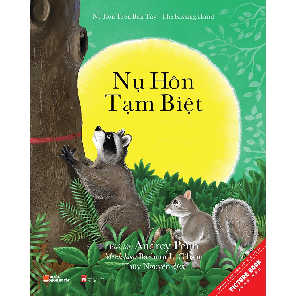 Sách song ngữ nụ hôn tạm biệt