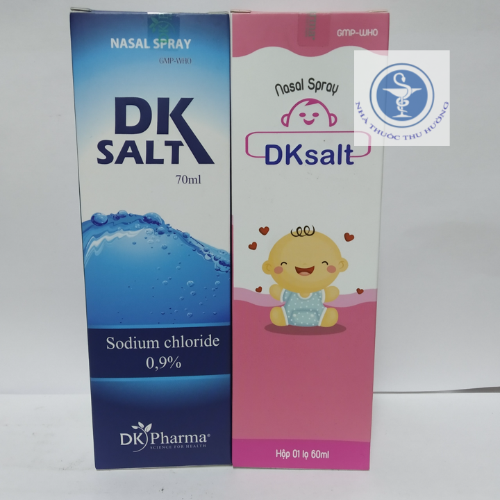 DUNG DỊCH VỆ SINH MŨI DKSALT BABY chai 70ml