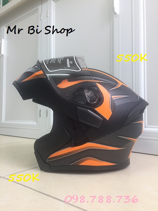 Mũ Bảo Hiểm GXT 902 lật hàm 2017