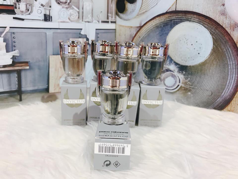 Nước hoa nam Paco Rabanne Invictus EDT 5ml
