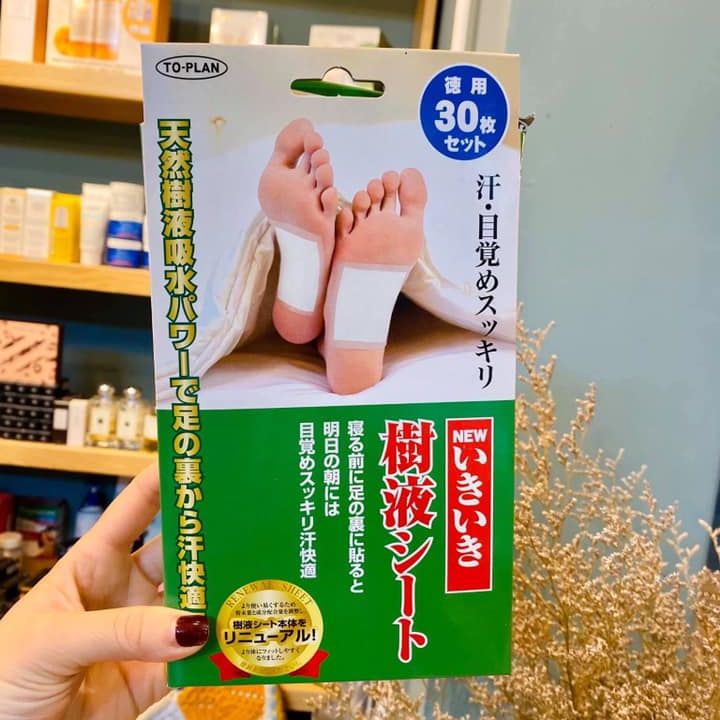 Miếng Dán Thải Độc Chân Kenko To Plan Nhật Bản 30 Miếng