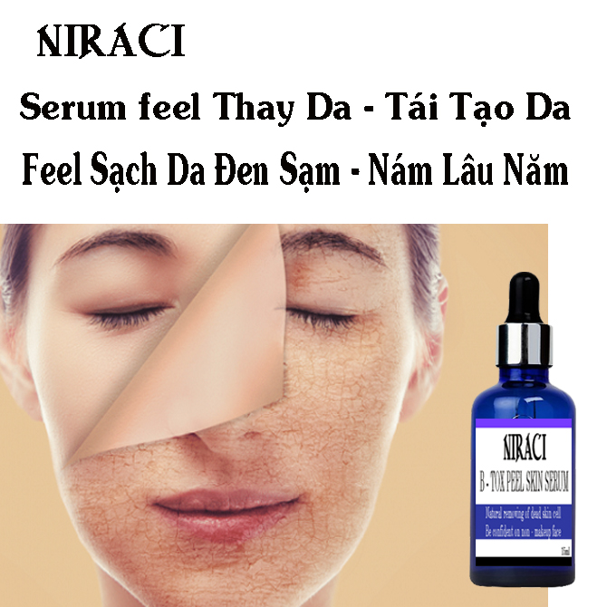 [HCM]Feel Thay da Niraci của Hàn Quốc  tái tạo da mới căng mịn