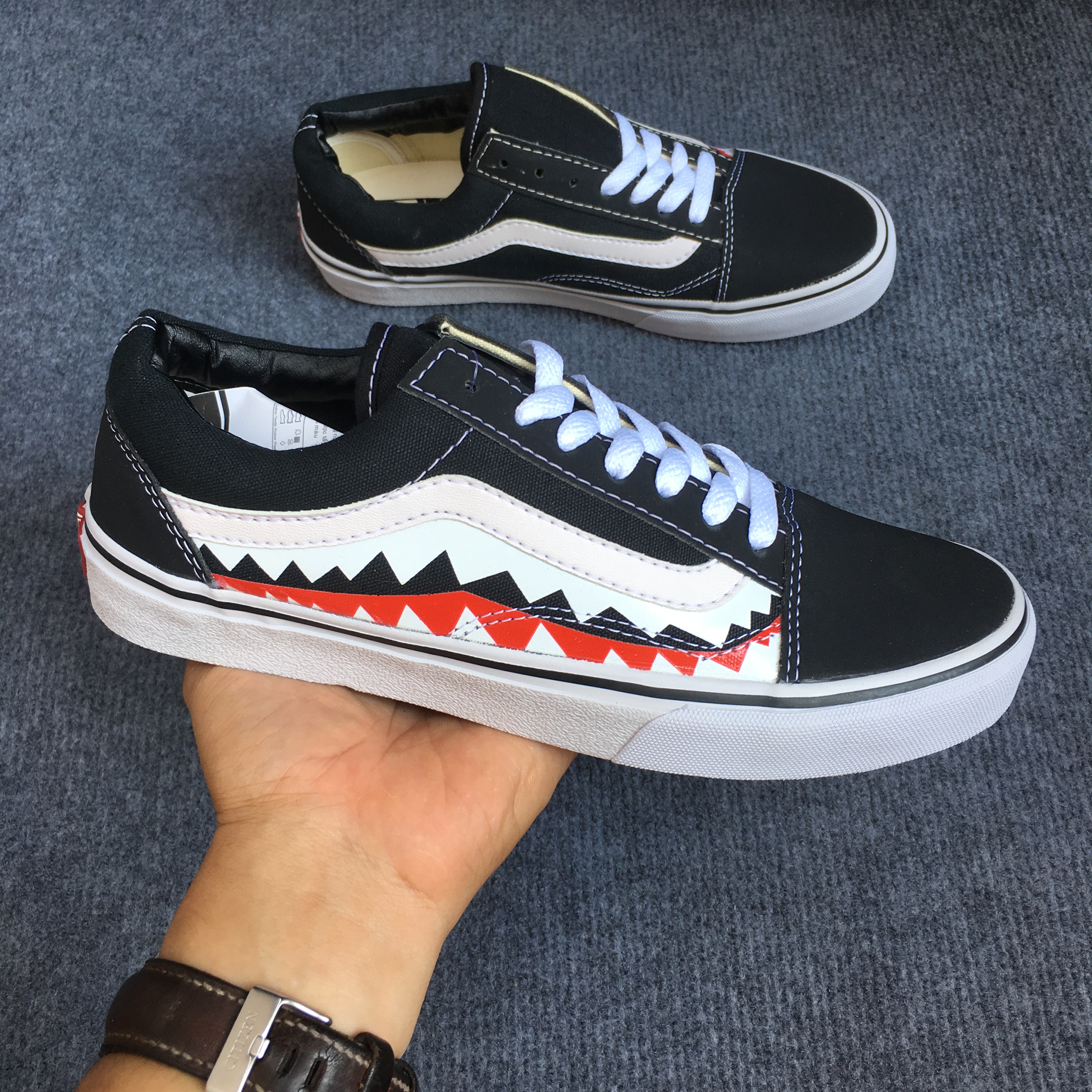 [ TẶNG HỘP + DÂY GIÀY]Giày thể thao nam nữ vans old  skool