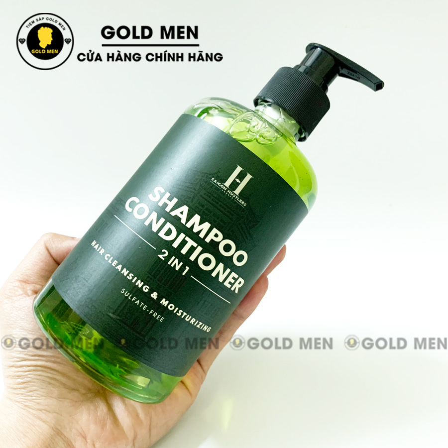 Dầu gội xả Saigon Hustlers 2 in 1 Shampoo & Conditioner