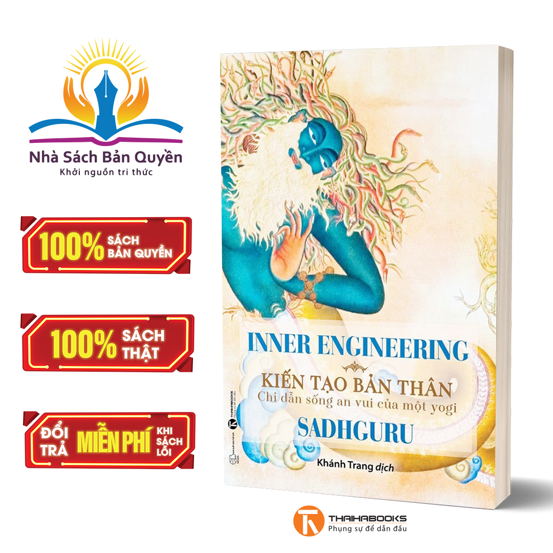 Sách - Inner Engineering – Kiến tạo bản thân: Chỉ dẫn sống an vui của một yogi