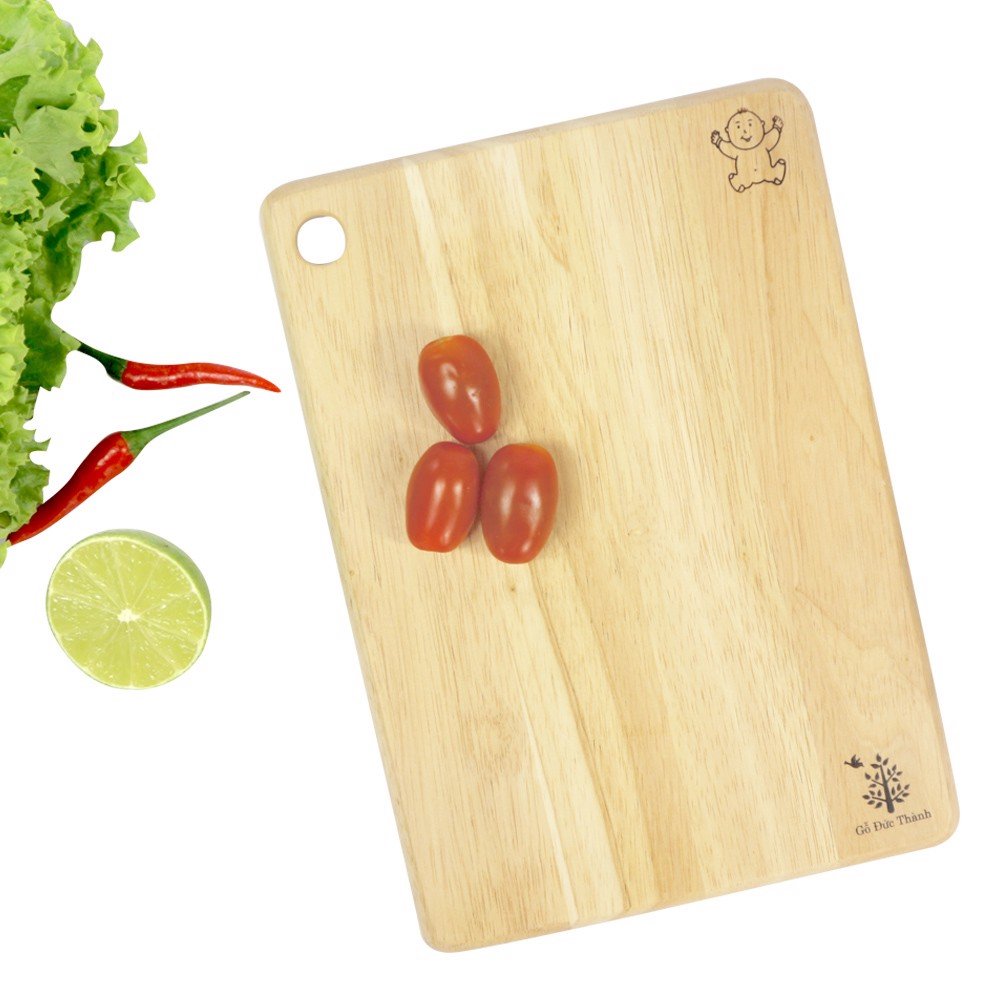 THỚT GỖ CHỮ NHẬT MỎNG - Wooden cutting board