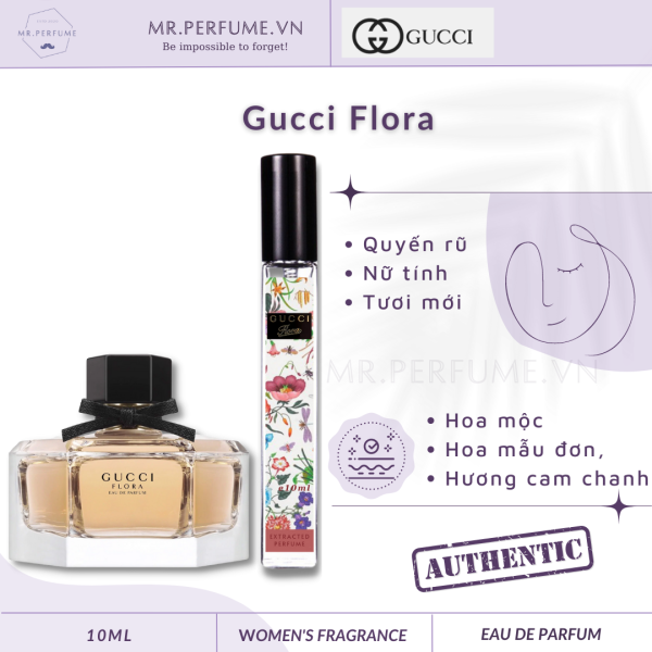 [Chiết 10ml] Nước hoa nữ Gucci Flora By Gucci Eau De Parfum