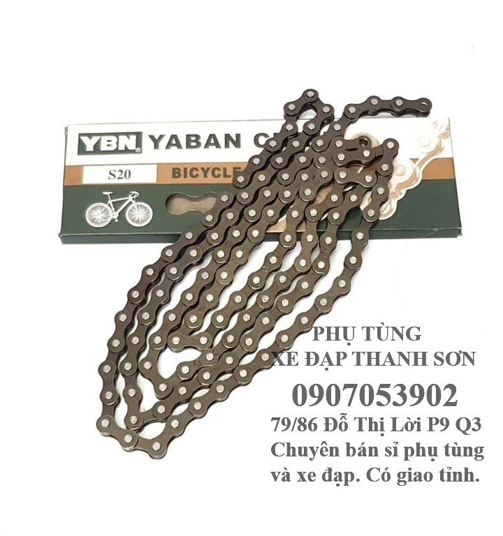Xích (Sên) Đề Xe Đạp 2 Ly YBN -5,6,7,8 líp