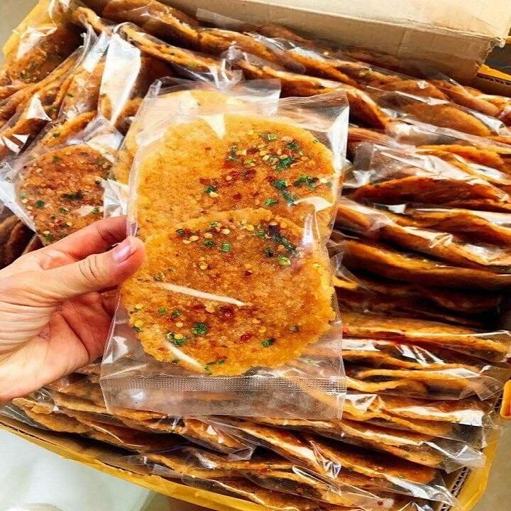 Combo Bịch 3 Miếng Cơm Cháy Mỡ Hành Giòn Cay