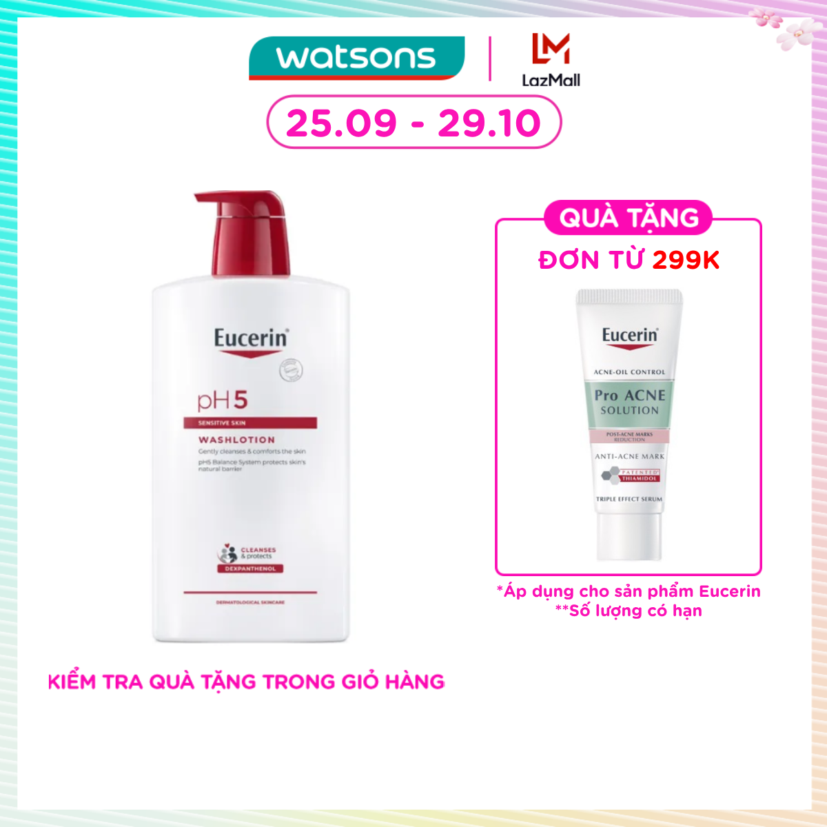 Eucerin pH5 Washlotion 1000ml
