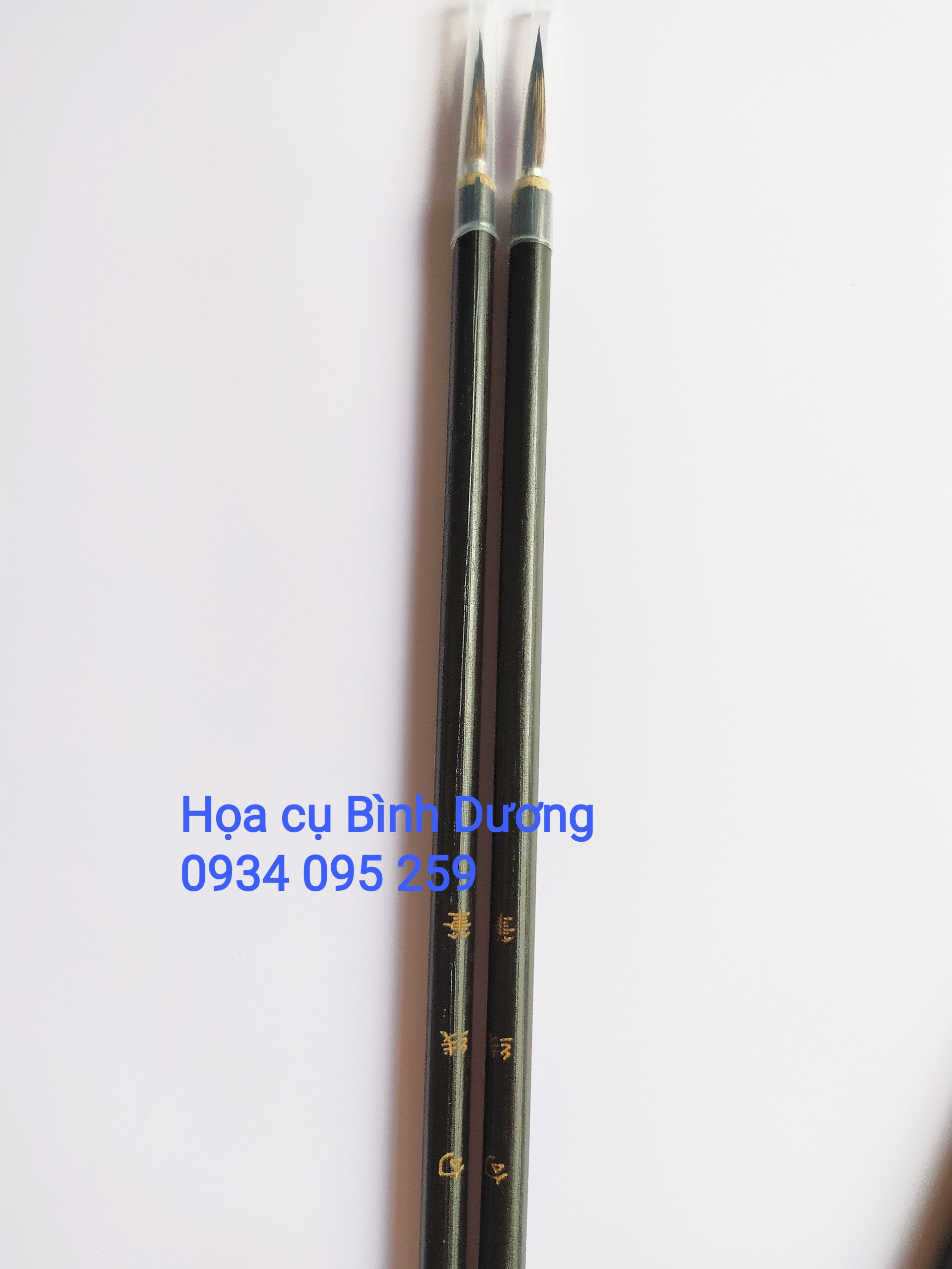 Cọ tỉa đen lông ngán làm từ lông chồn