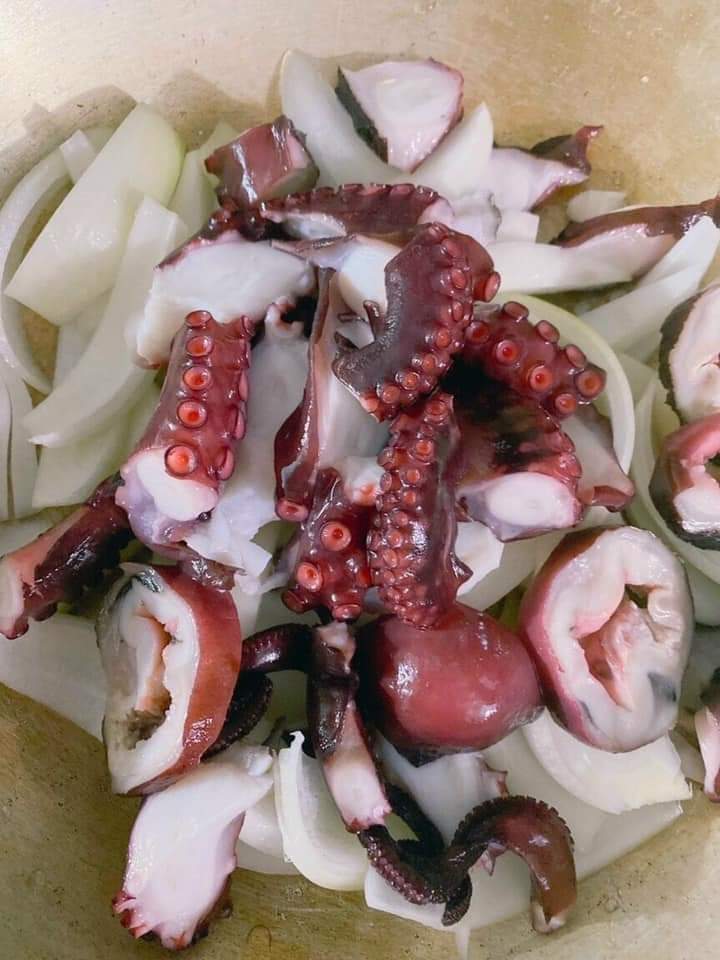 Râu Mực Đại Dương Khay 500GR