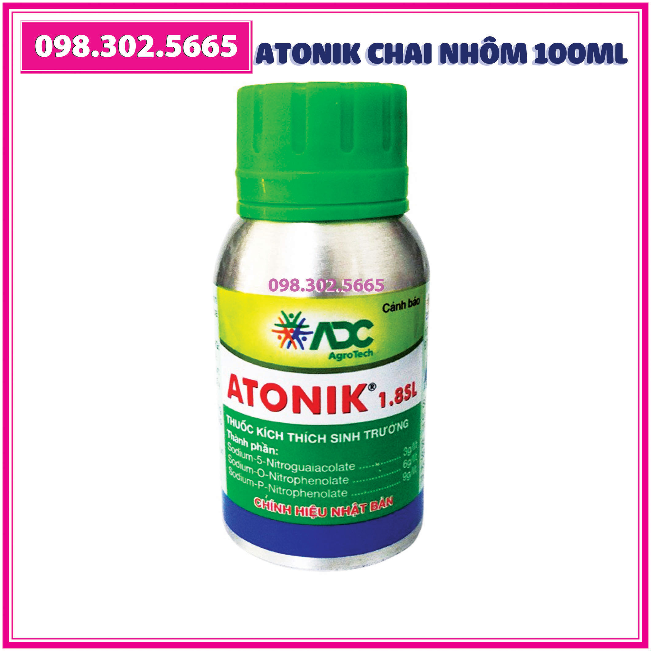 Kích thích sinh trưởng Atonik chai nhôm 100ml