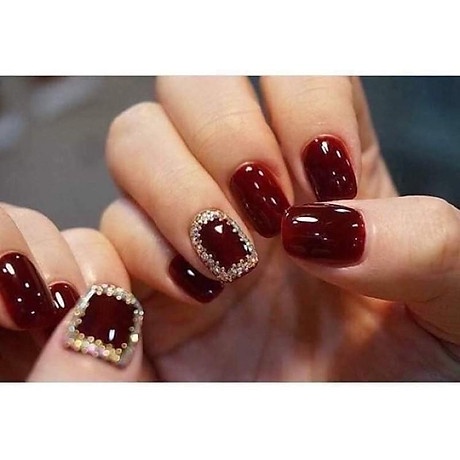 Sơn thạch rượu, sơn thạch BoBo màu rượu vang MOON NAIL