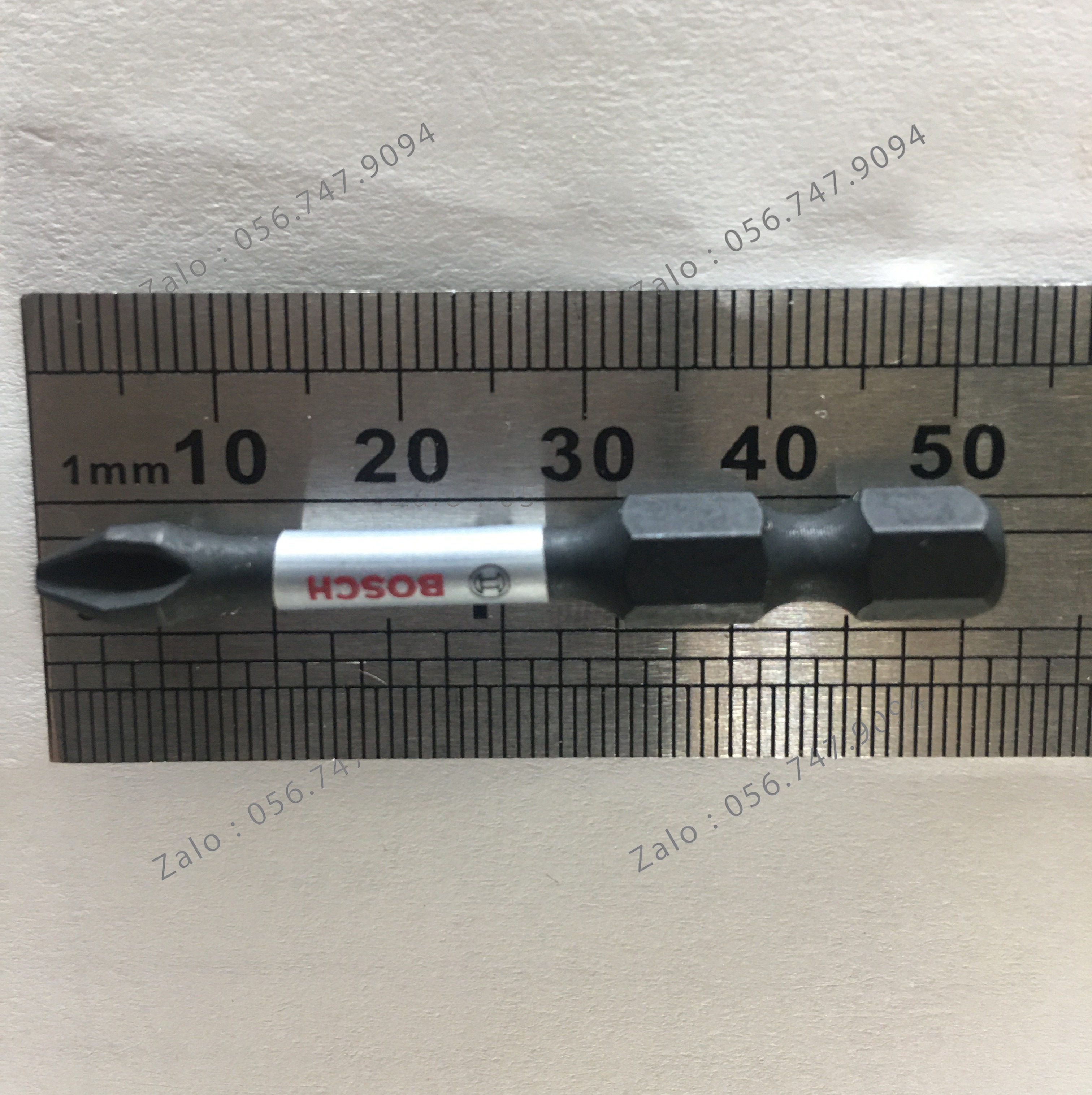 [1 Cái]Mũi Vít BOSH Đầu To PH2 50mm - Hàng Xịn