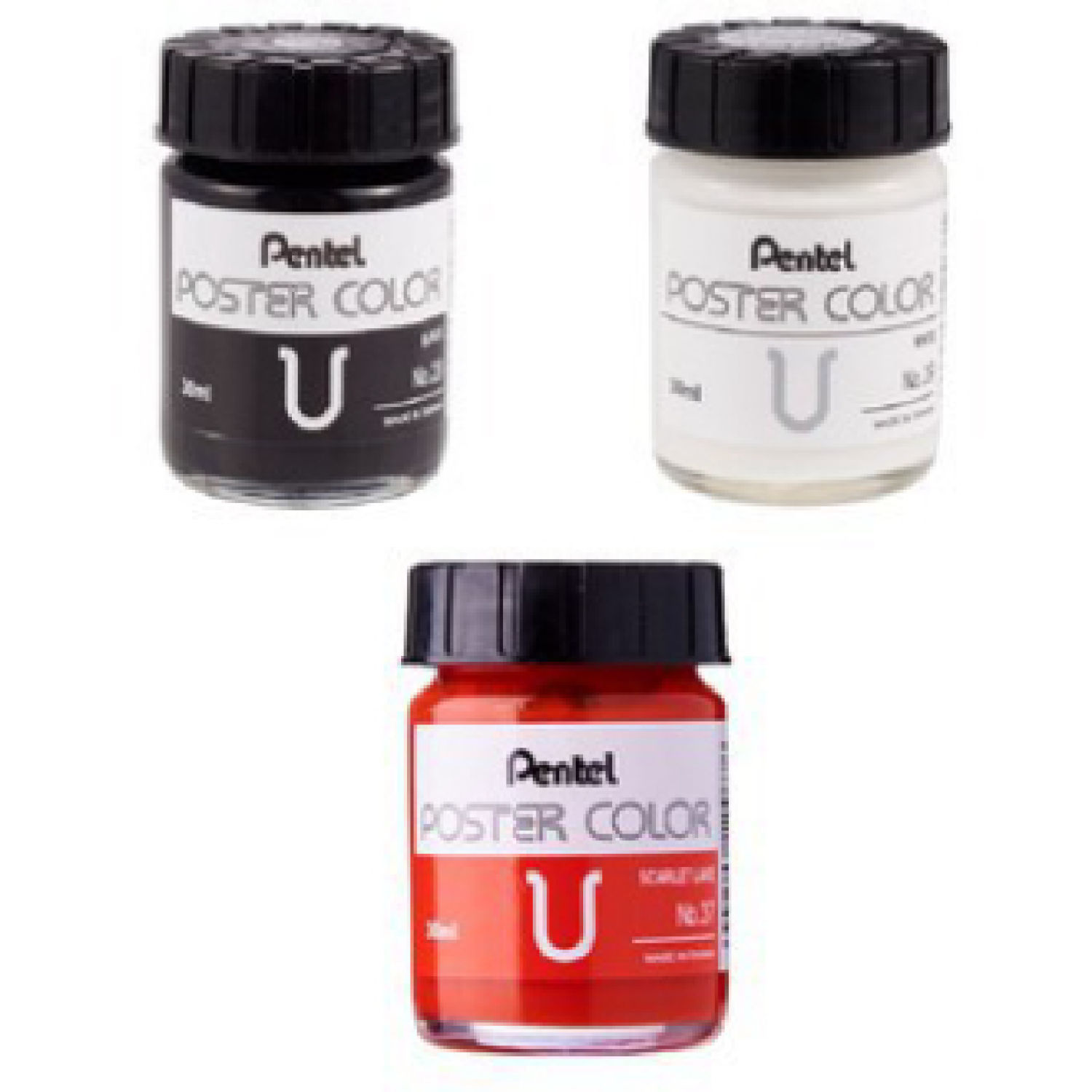 Màu Vẽ Pentel Poster Color 30ml ( lẻ 1 Lọ )