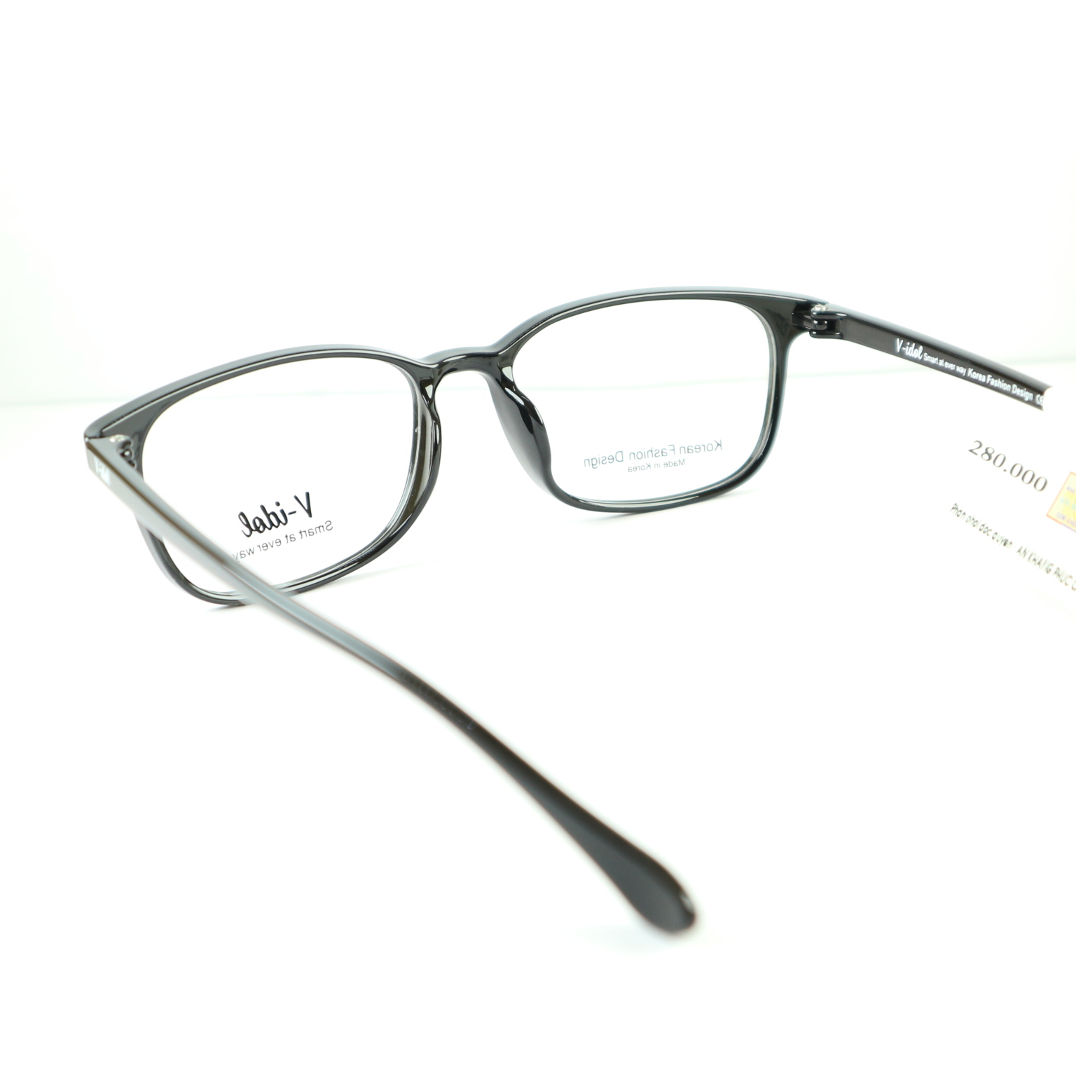 [HCM]Gọng kính cận V-idol V8090 SBK ( màu đen )