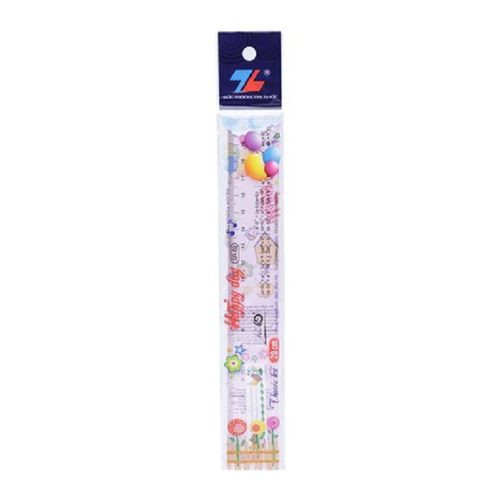Thước 20cm có hằng đẳng thức Happy Day SR-02