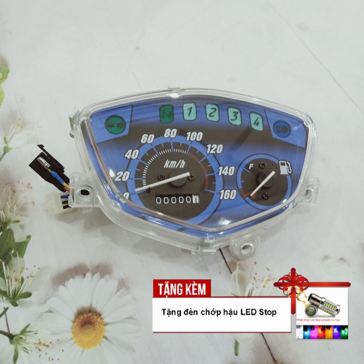 [QUÁ RẺ ANH EM ƠI - TẶNG KÈM ĐÈN CHỚP HẬU LED STOP] Đồng hồ xe Sirius với đầy đủ tính năng đo km, đo tốc độ, đo xăng thiết kế như zin lắp đặt dễ dàng G400