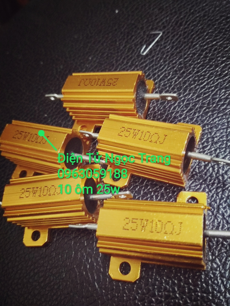 2 Điện Trở Nhôm 10 ôm 25w