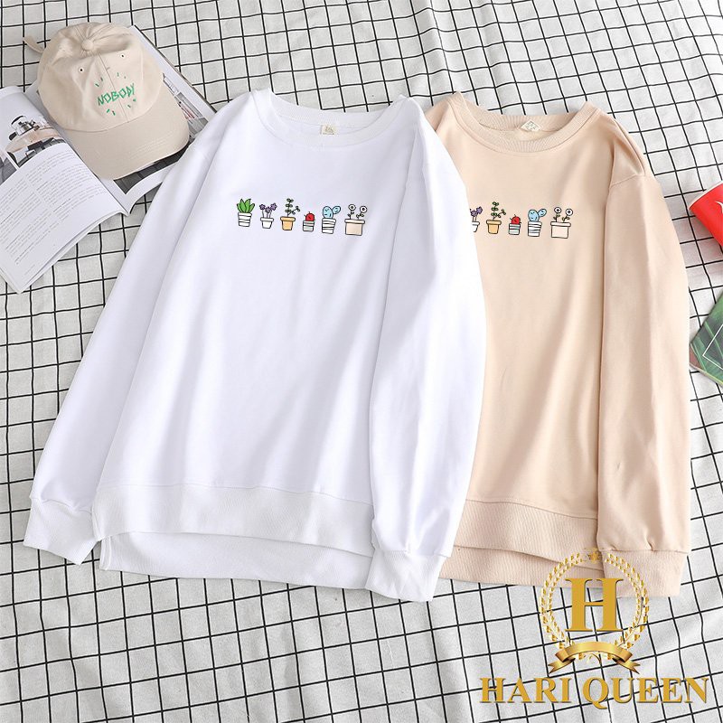 Áo thun bo gấu 6 chậu cây HARI0121