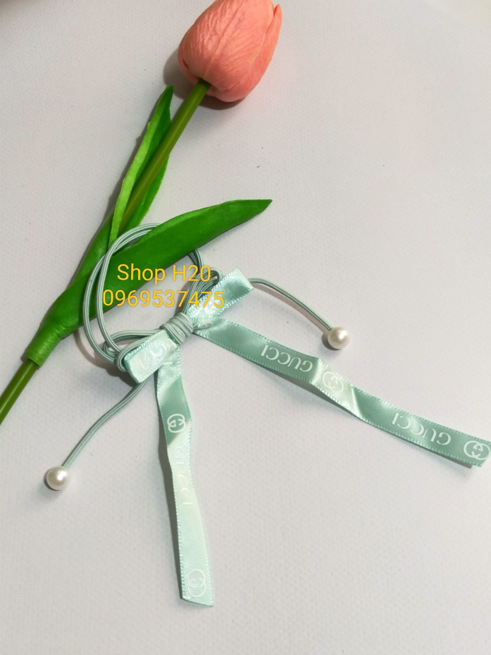Sỉ 100 Dây Cột Tóc Nơ Dài Phong Cách Hàn Quốc Siêu Dễ Thương