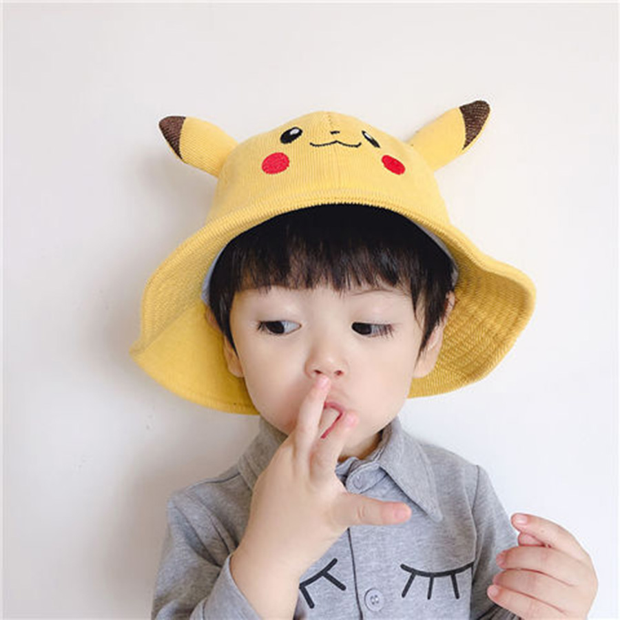 [HCM]NÓN PIKACHU CHO BÉ MŨ TAI BÈO MARUKO CHỐNG NẮNG