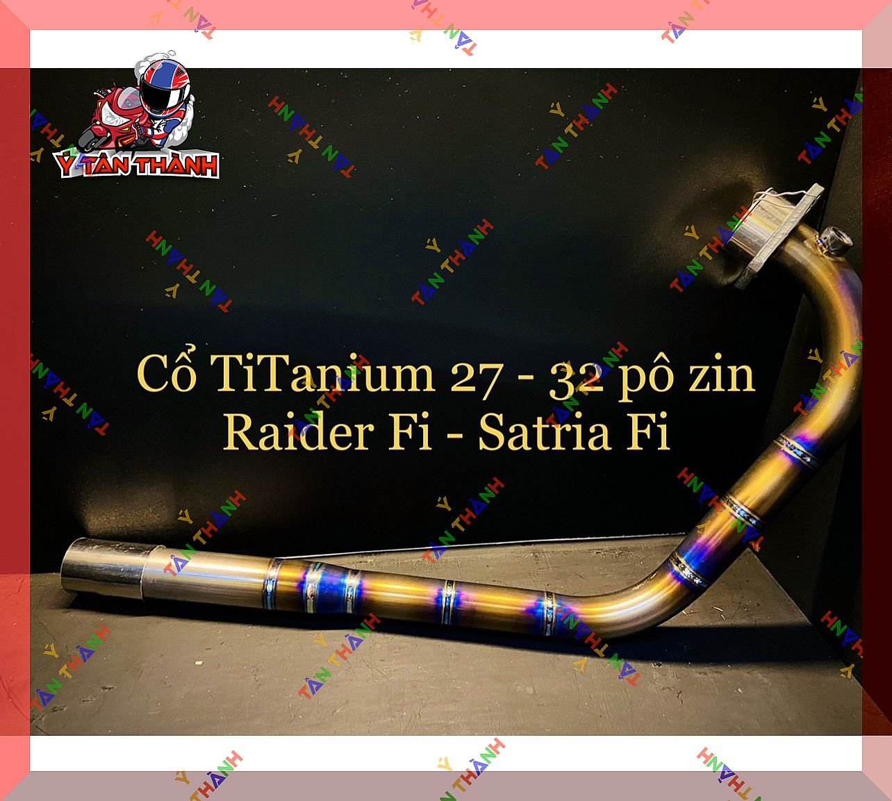 Cổ pô titan satria raider Fi Phi 27-32mm MS 44