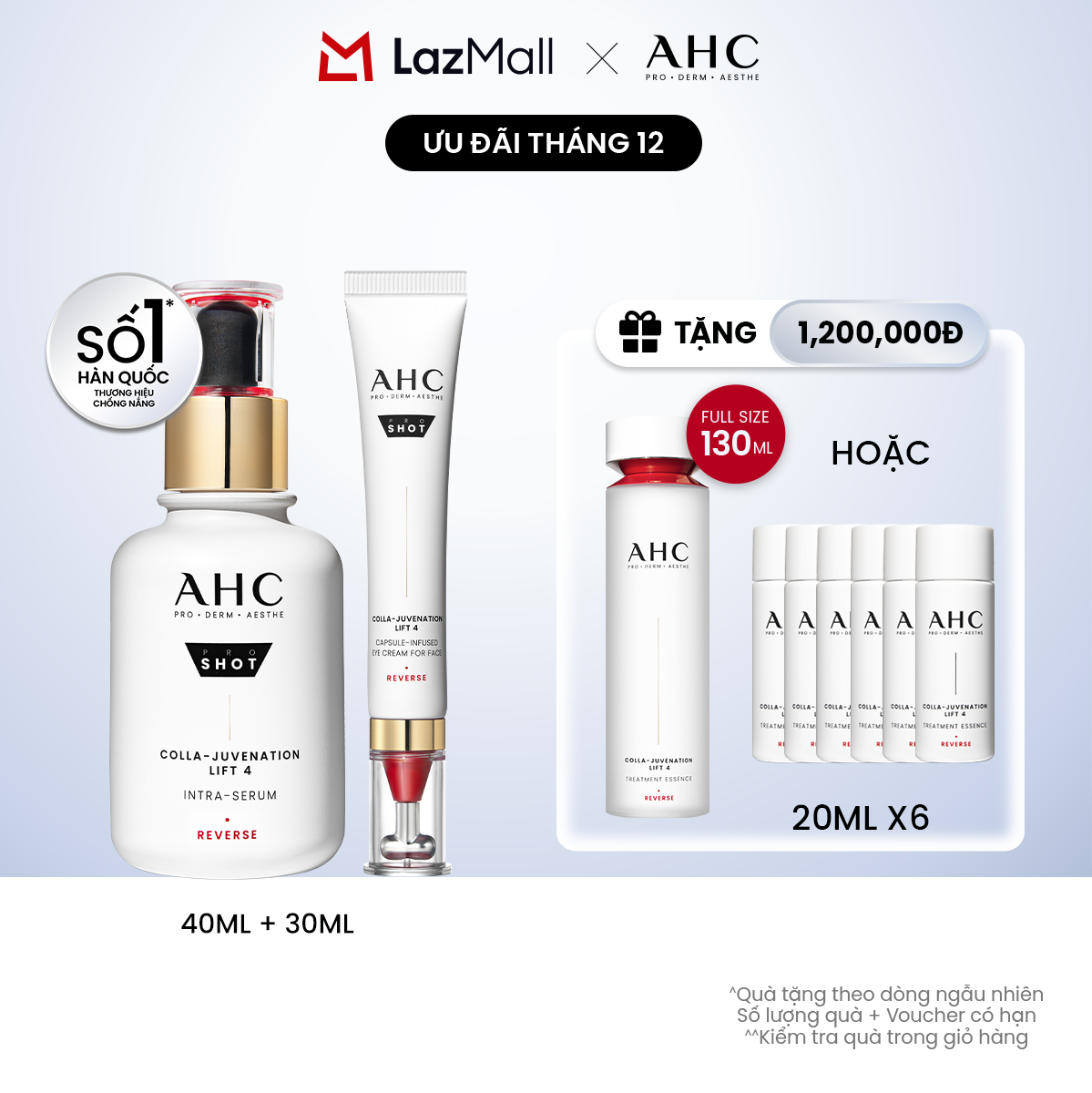 Bộ đôi Tinh chất Serum + Kem mắt&hellip;