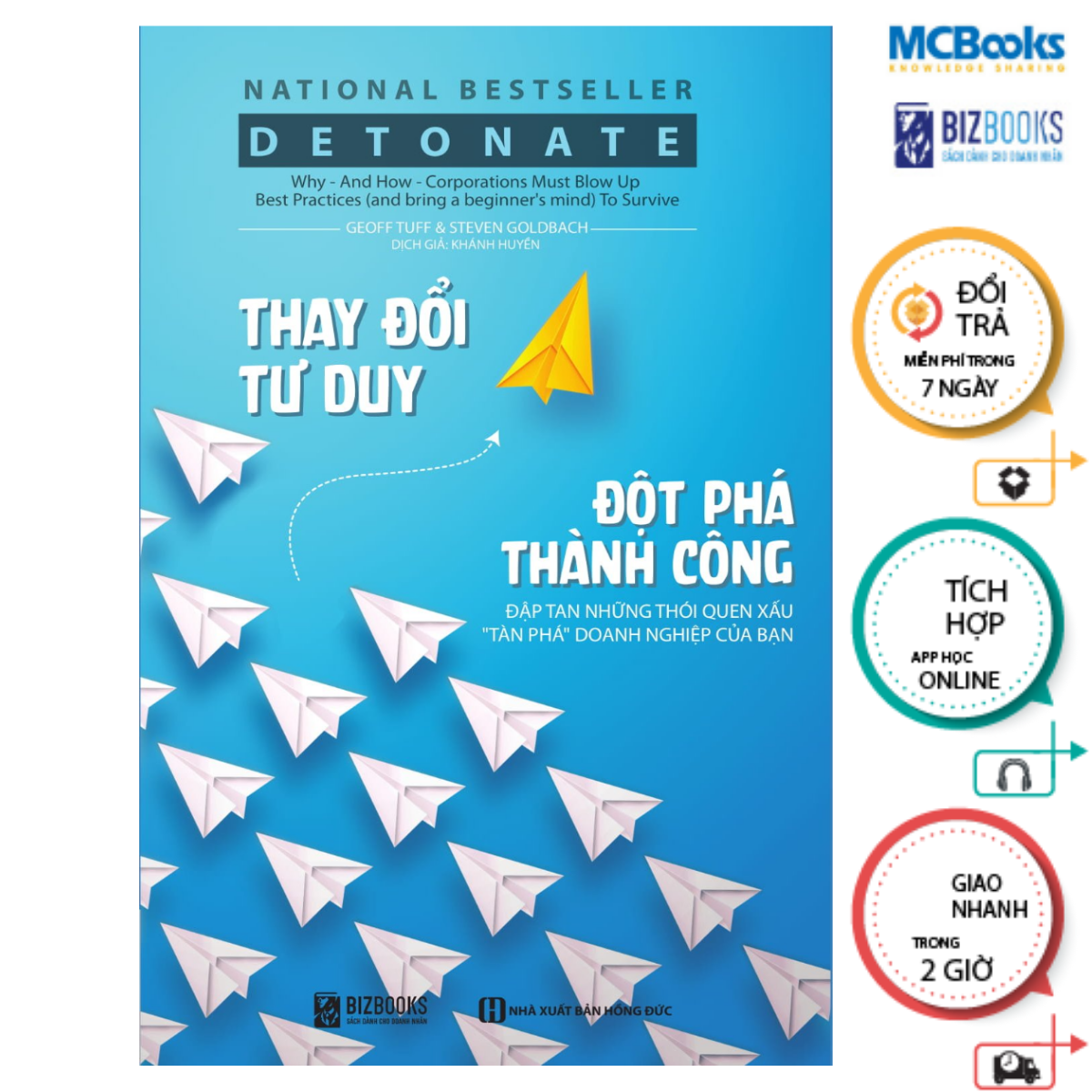 Sách - Thay Đổi Tư Duy - Đột Phá Thành Công - McBooks