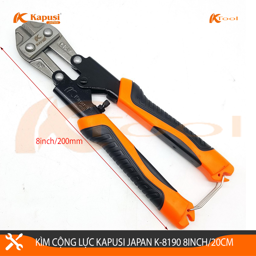 Kìm cộng lực mini nhật bản kapusi k-8190 8inch/200m