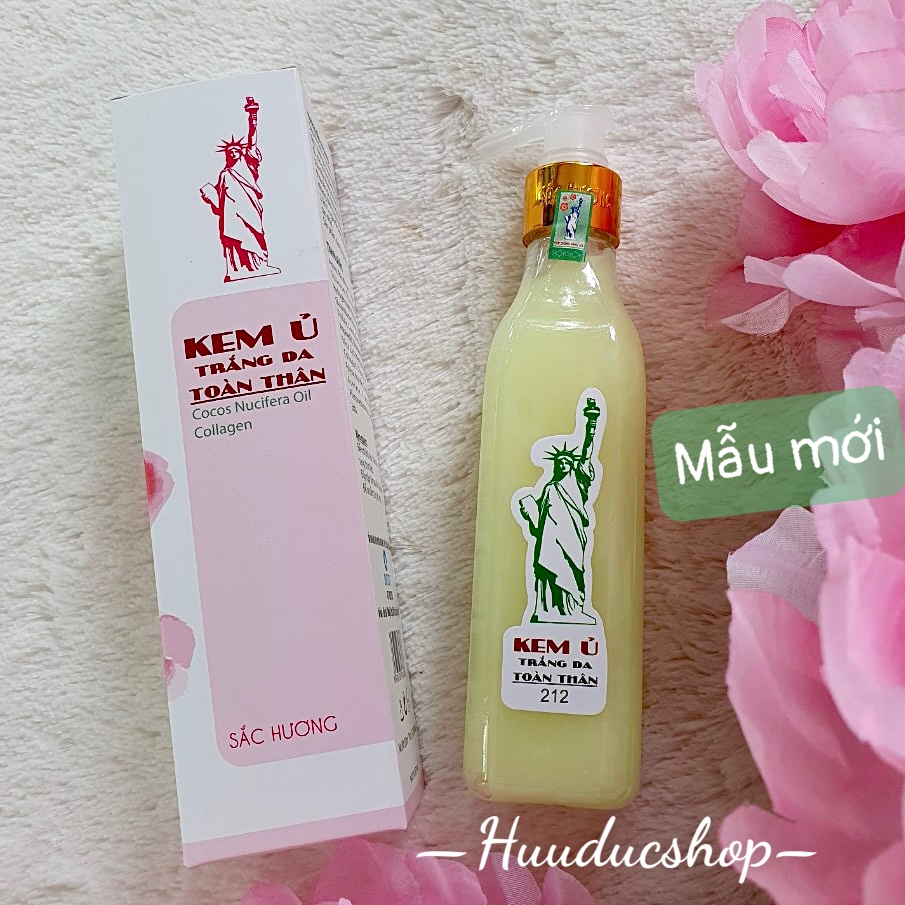 Kem Ủ Trắng Da Toàn Thân Sắc Hương
