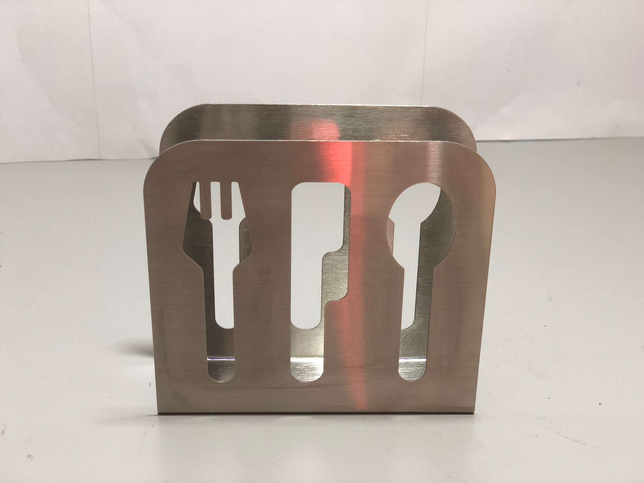KHAY ĐỂ GIẤY ĂN CAO CẤP INOX SUS 304