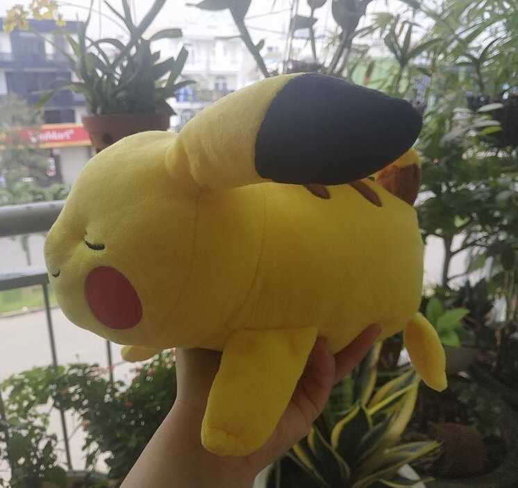 [HCM]Thú bông Pokemon - Pikachu dáng nằm