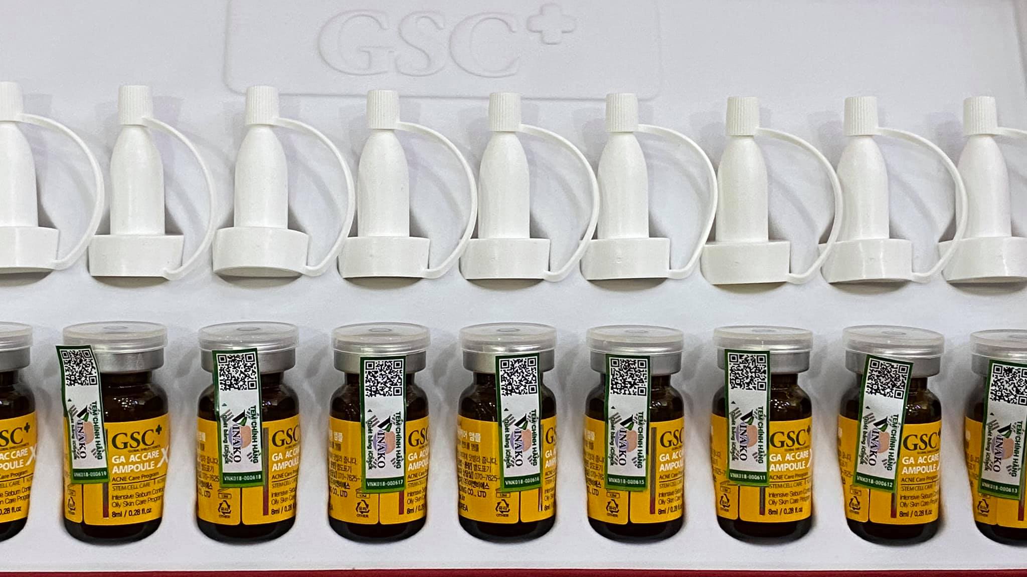 Tế Bào Gốc Trị Mụn GSC GA AC Care Ampoule