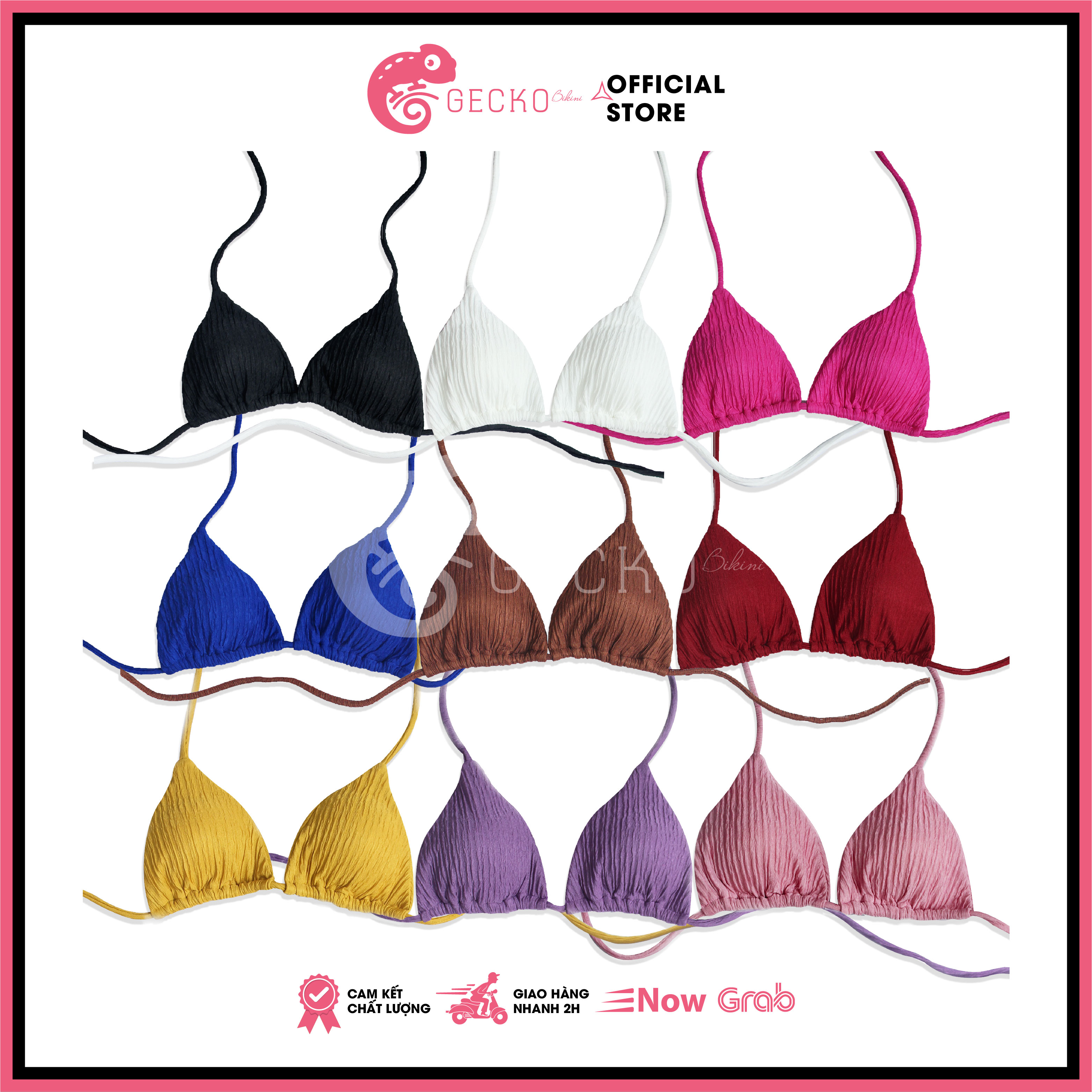 [HCM] Áo Lẻ Bra Bikini Thun Xốp Nhật 3PK14 (Ảnh Thật, Nhiều Màu)