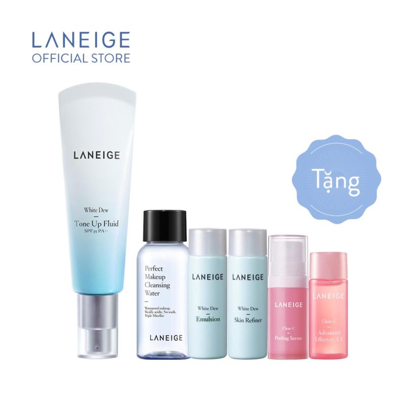 Sữa dưỡng nâng tông da và chống nắng Laneige White Dew Tone-Up Fluid Cream 50ml