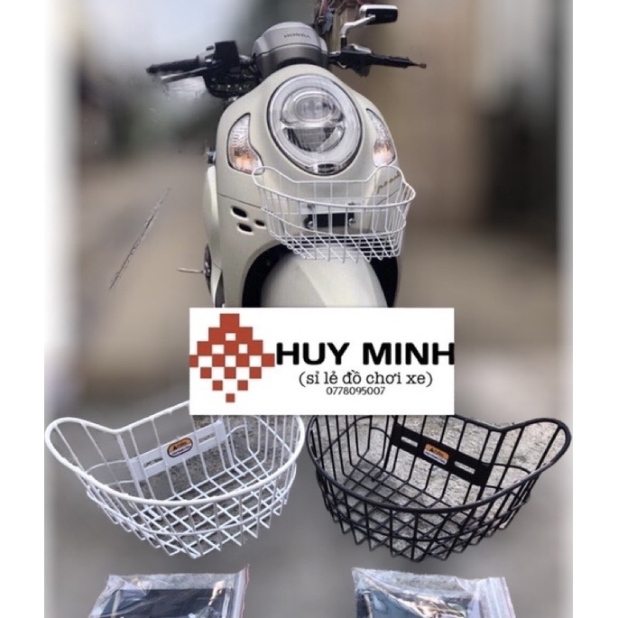 Rổ xe gắn xe scoopy - hàng cao cấp chất lượng