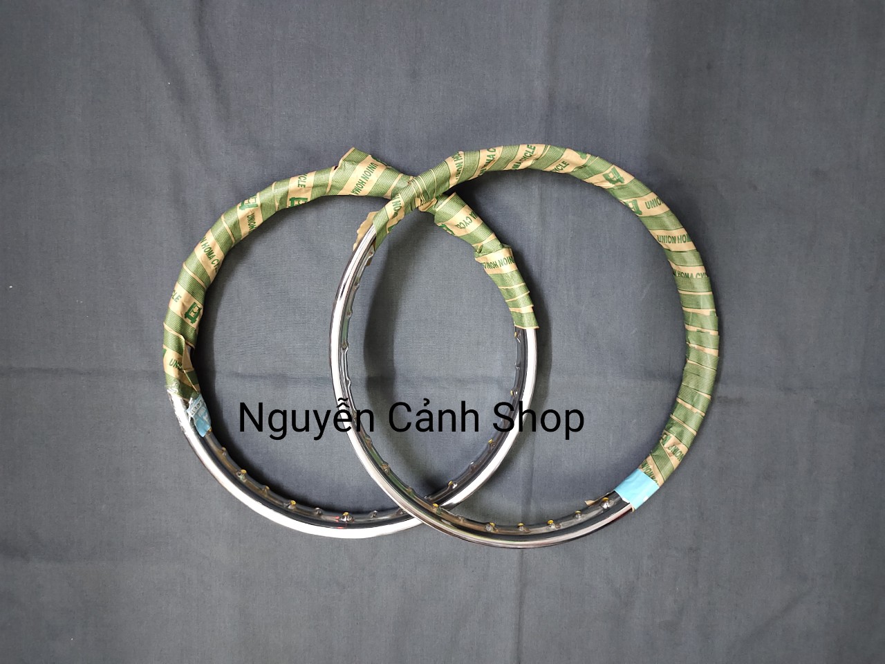 cặp niềng xe win 100 xi ken sáng bóng