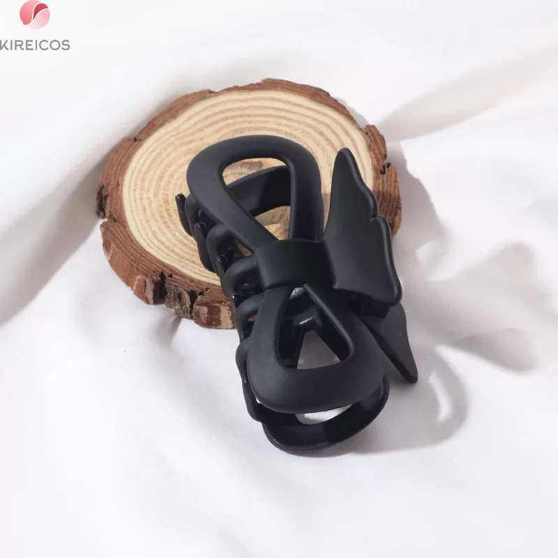 Kẹp tóc gấp tóc càng cua Nơ Nhám Hot Trend Hàn Quốc No 065 - kireicos