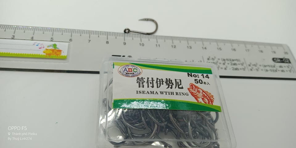 LƯỠI CÂU TAY ISEAMA