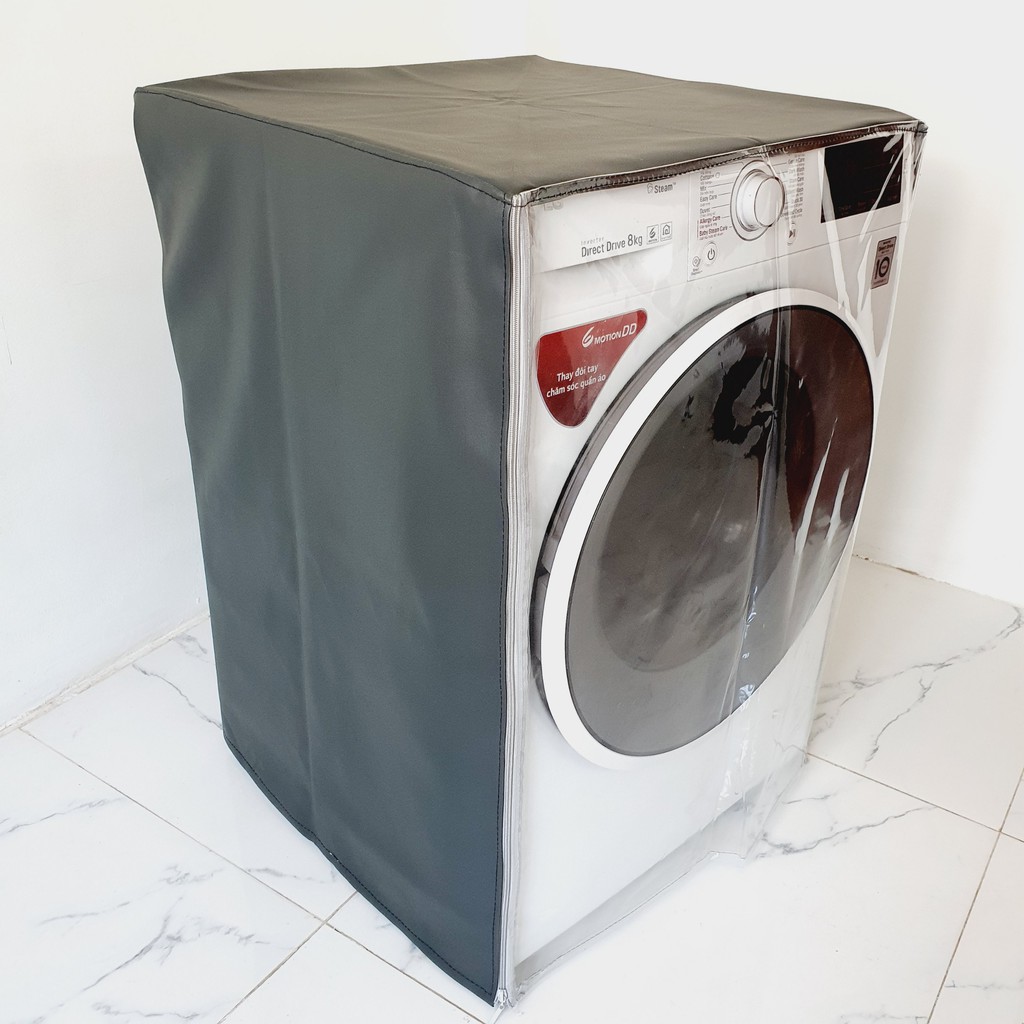 Áo Trùm Vỏ Bọc Máy Giặt Cửa Ngang (Vải Dù Đẹp Siêu Bền)