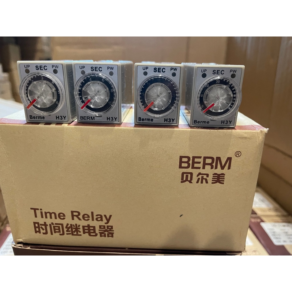 Rơ le thời gian (timer) BERM H3Y-2, H3Y