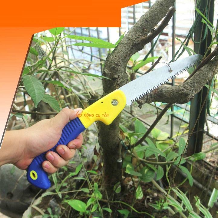 Cưa gỗ cưa cành cán gập cao cấp protek 210mm