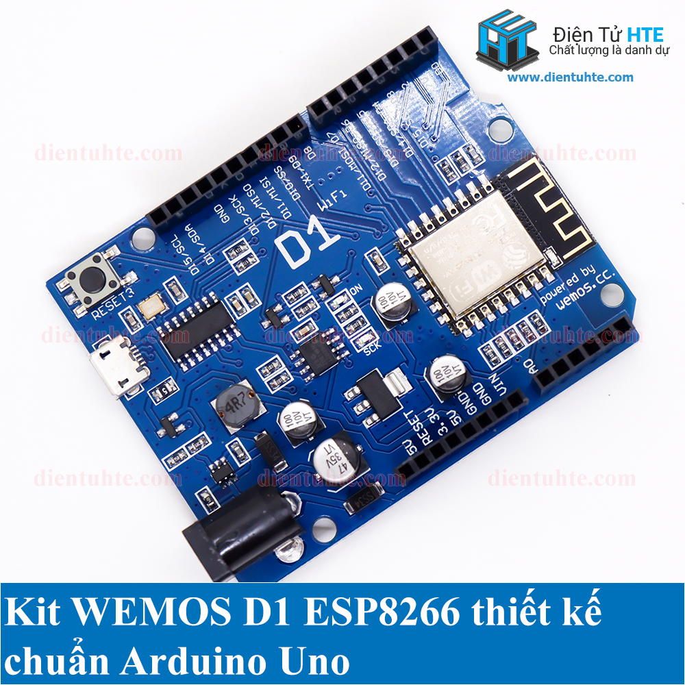 Kit Arduino Wifi ESP8266 NodeMCU Lua WeMos D1 R2