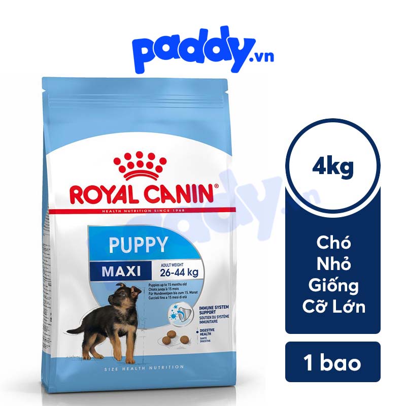 Hạt Cho Chó Con Size Lớn Royal Canin Maxi Puppy